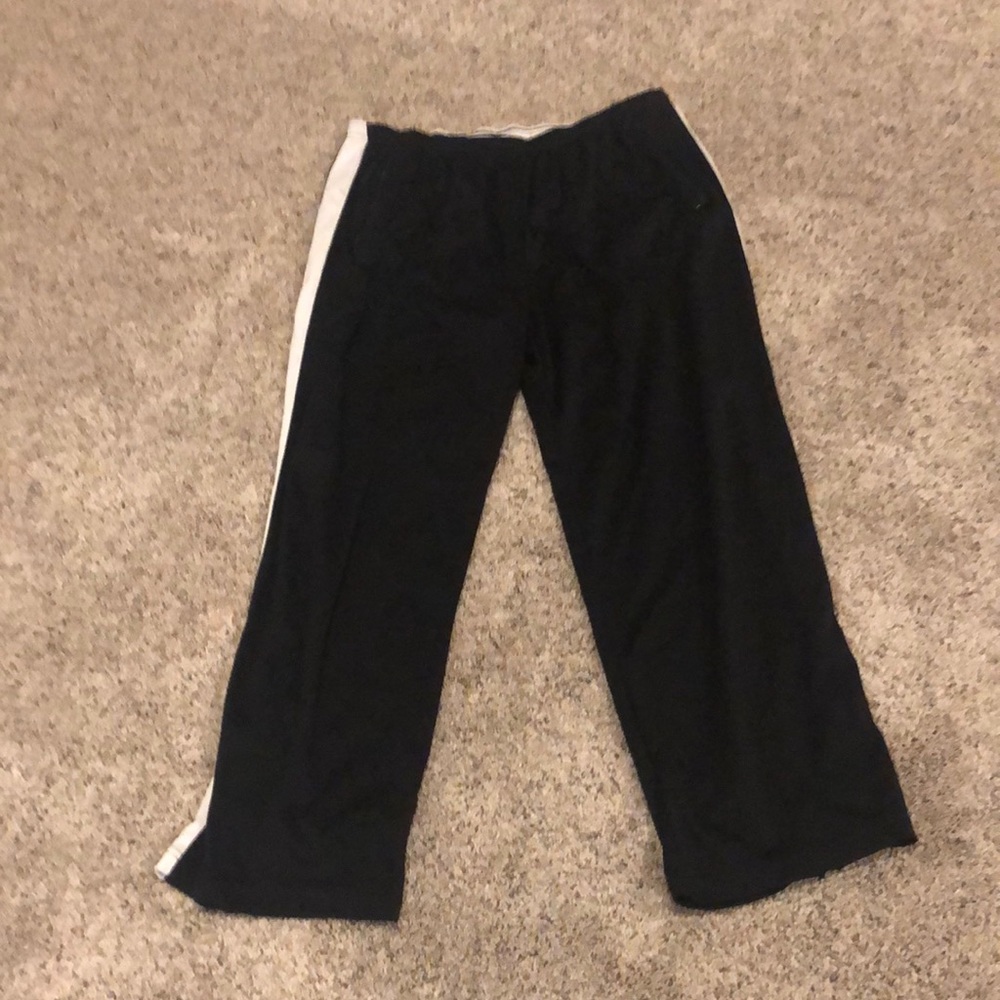 Jockey size XL black with white stripes